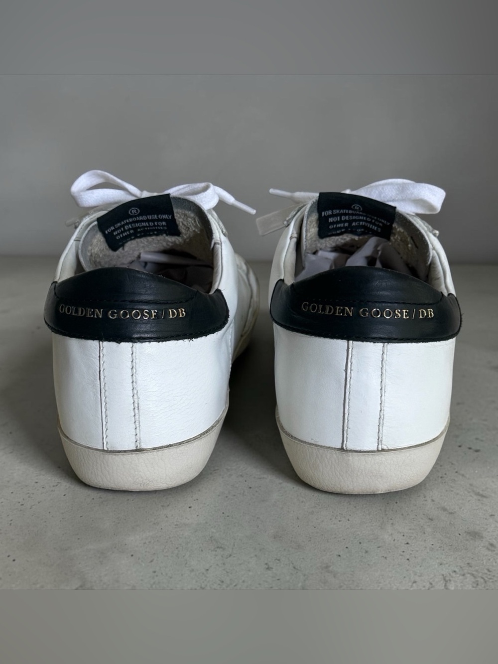 Golden Goose Women’s Superstar White Leather Sneakers! Size 38 EUR/ 8 (US) COA! - Picture 9 of 13